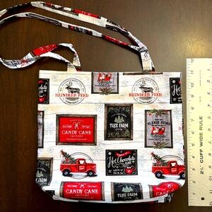 Small cute Christmas tote
